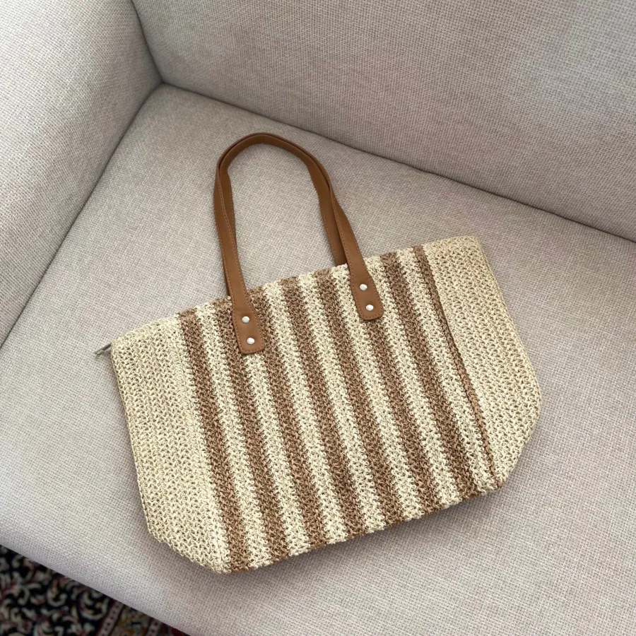 کیف وارداتی رافیا راه راه