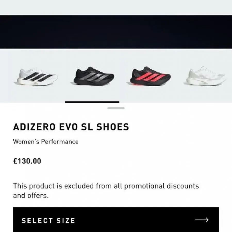 کفش رانینگ Adidas Evo SL