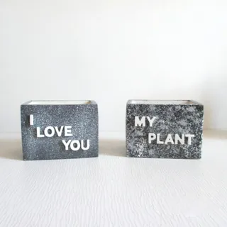 گلدان سنگی دستساز