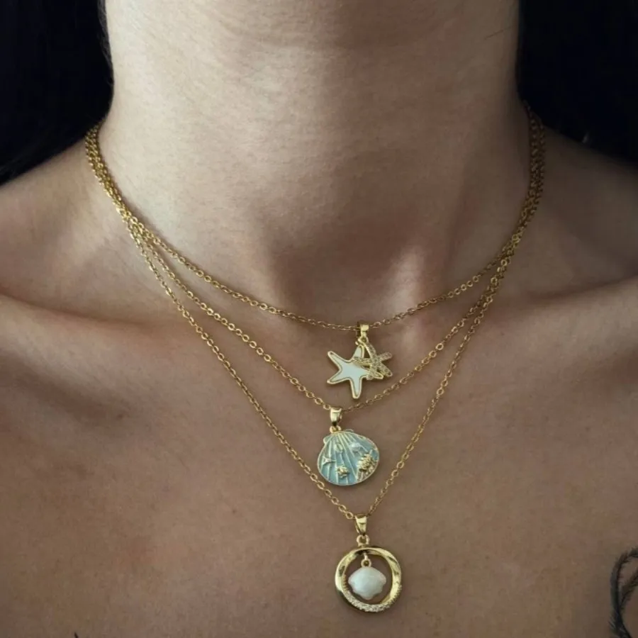 گردنبند مینا کاری