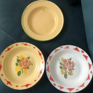 3عدد بشقاب لعابی