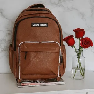 کوله پشتی چرم بزرگ