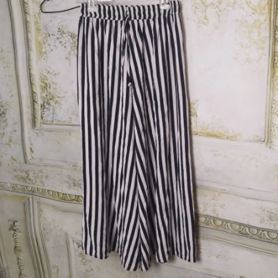 شلوار دامنی راه راه