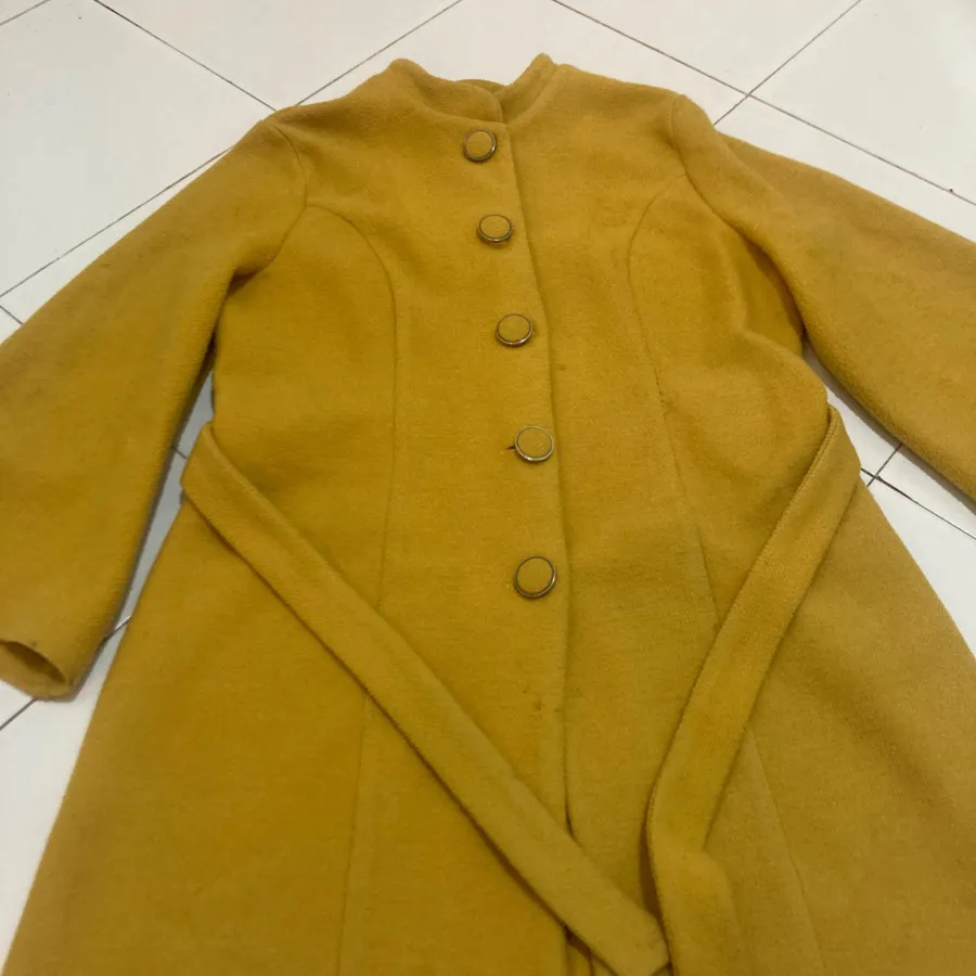 پالتو فوتر خردلی