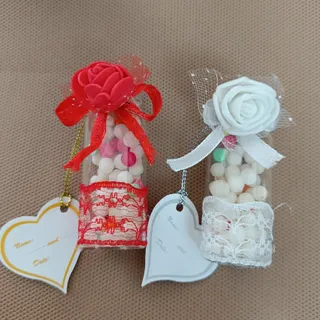 گیفت نقل شیشه‌ای 20عددی