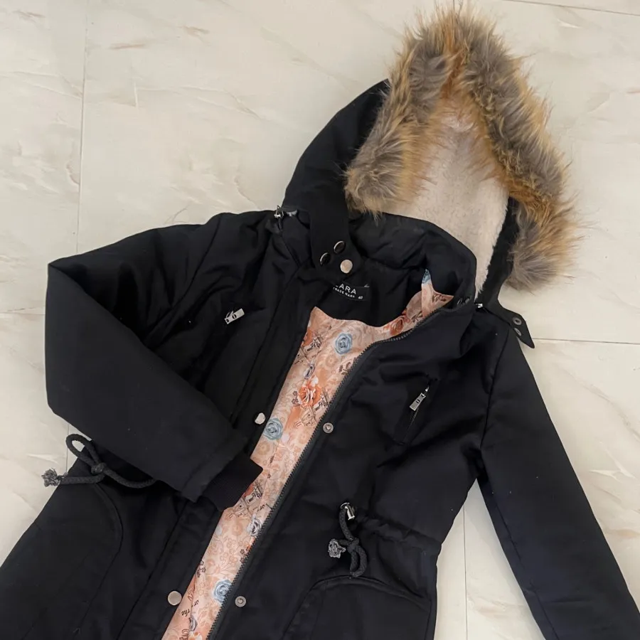 کاپشن مشکی زارا