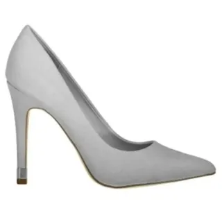 کفش طوسی پاشنه دار زنانه