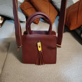 کیف مینیمال زرشکی