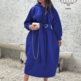 مانتو هودی کمر پانچی