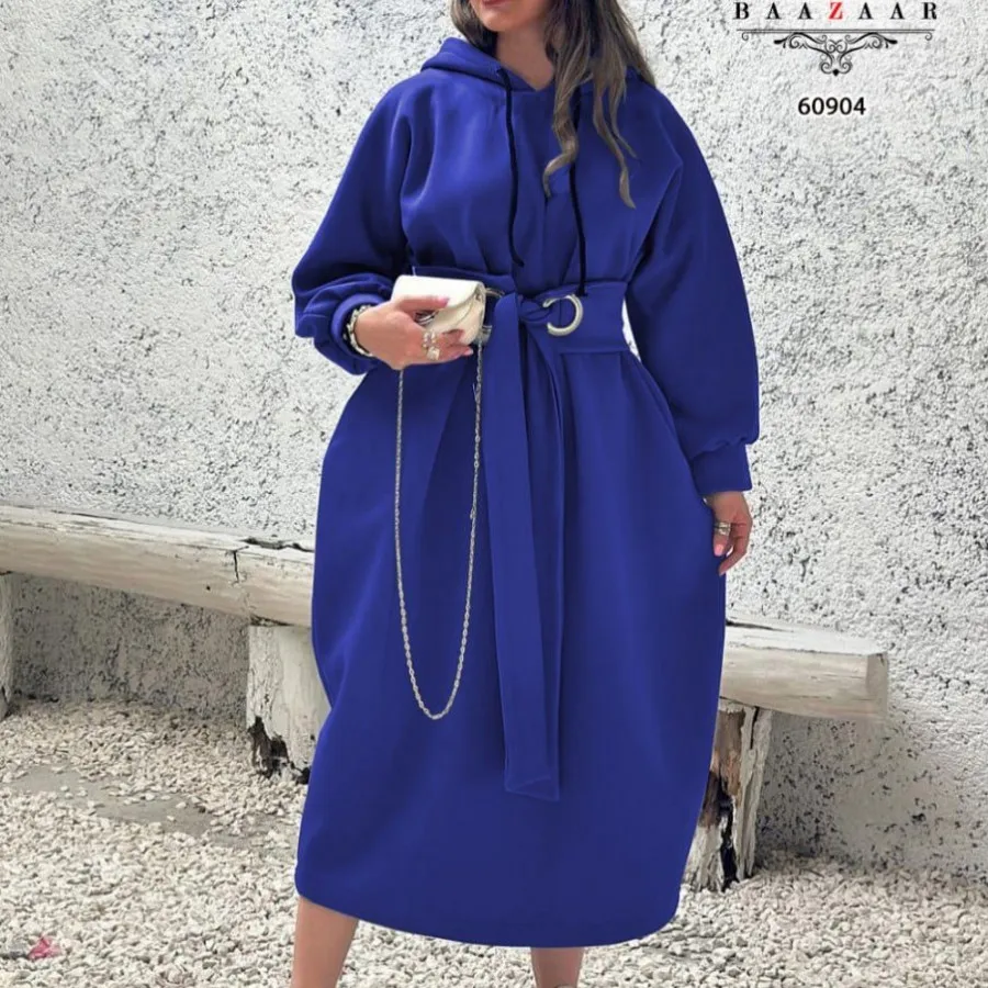 مانتو هودی کمر پانچی