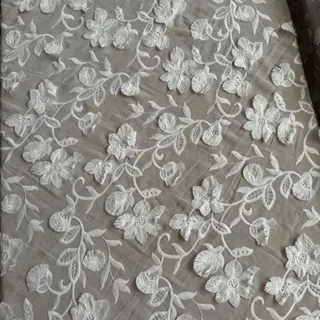 پارچه گل برجسته