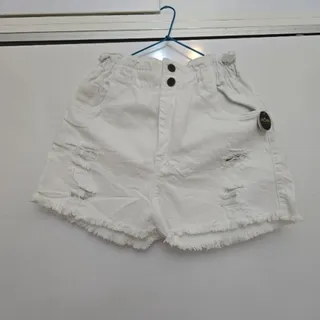 شلوارک لی سفید