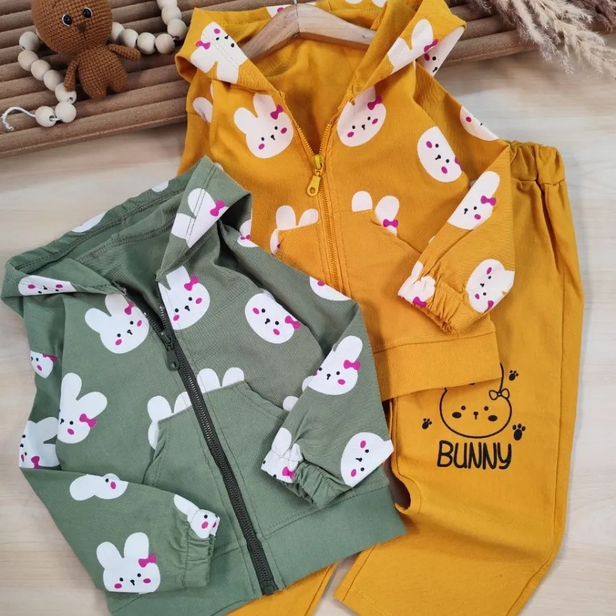 سویشرت و شلوار خرگوش لپ گ