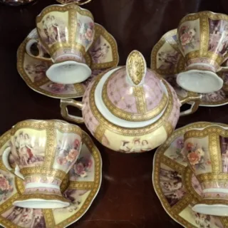 قهوه خوری 10 پارچه