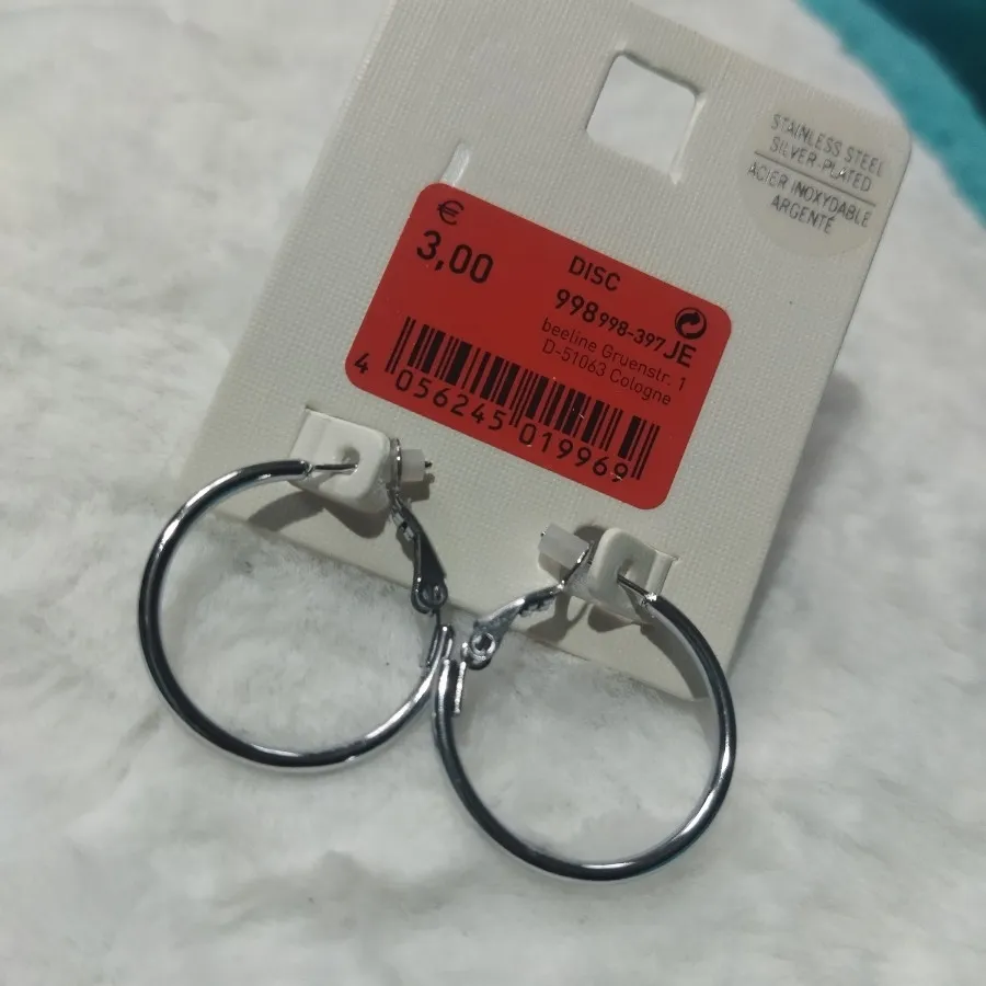 گوشوار حلقه ای وارداتی