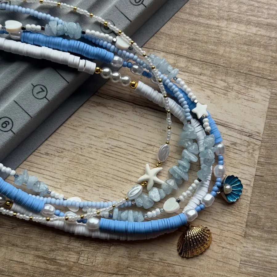 گردنبند سنگ طبیعی?