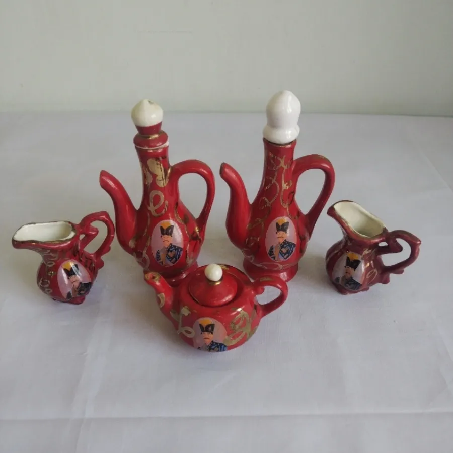 ست قوری گلابدان مینیاتوری