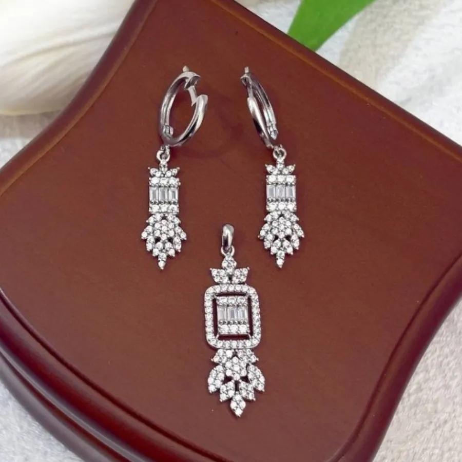 نیم ست نقره