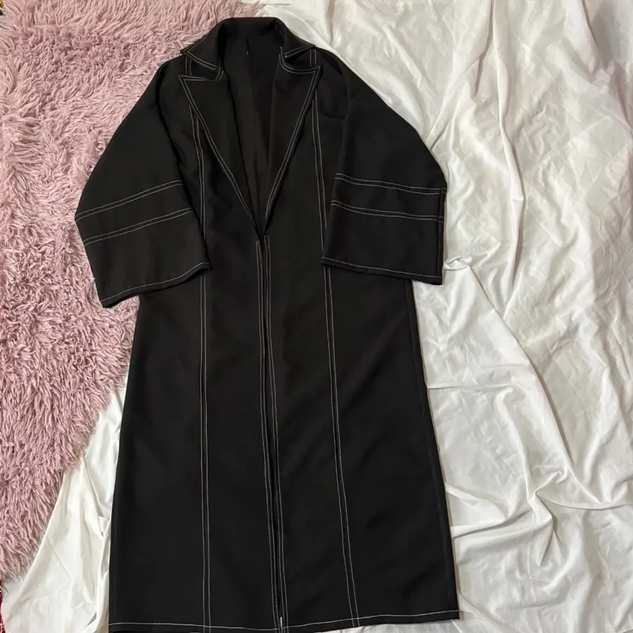 ترنچ کت مشکی