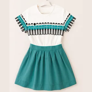 پیراهن خوشرنگ دخترونه