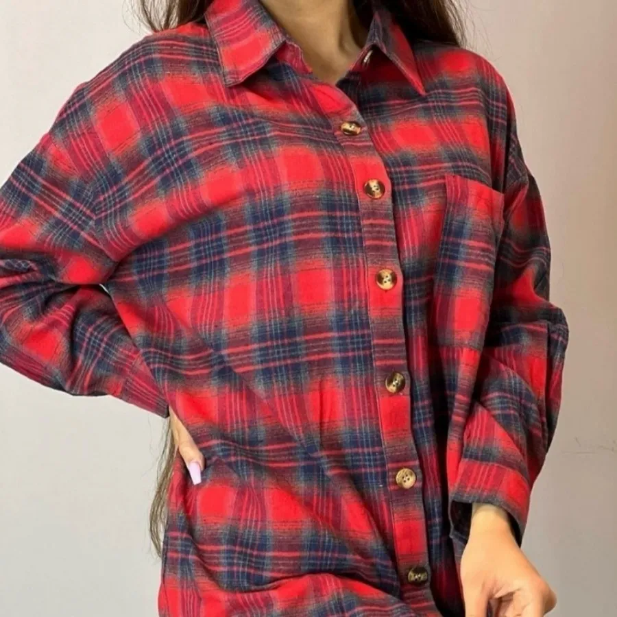 شومیز چهارخونه