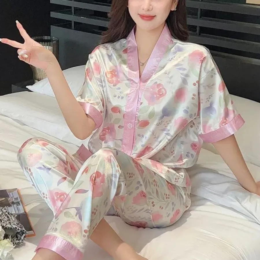 ست دوتیکه جنس ساتن