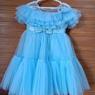 پیراهن توری دخترانه