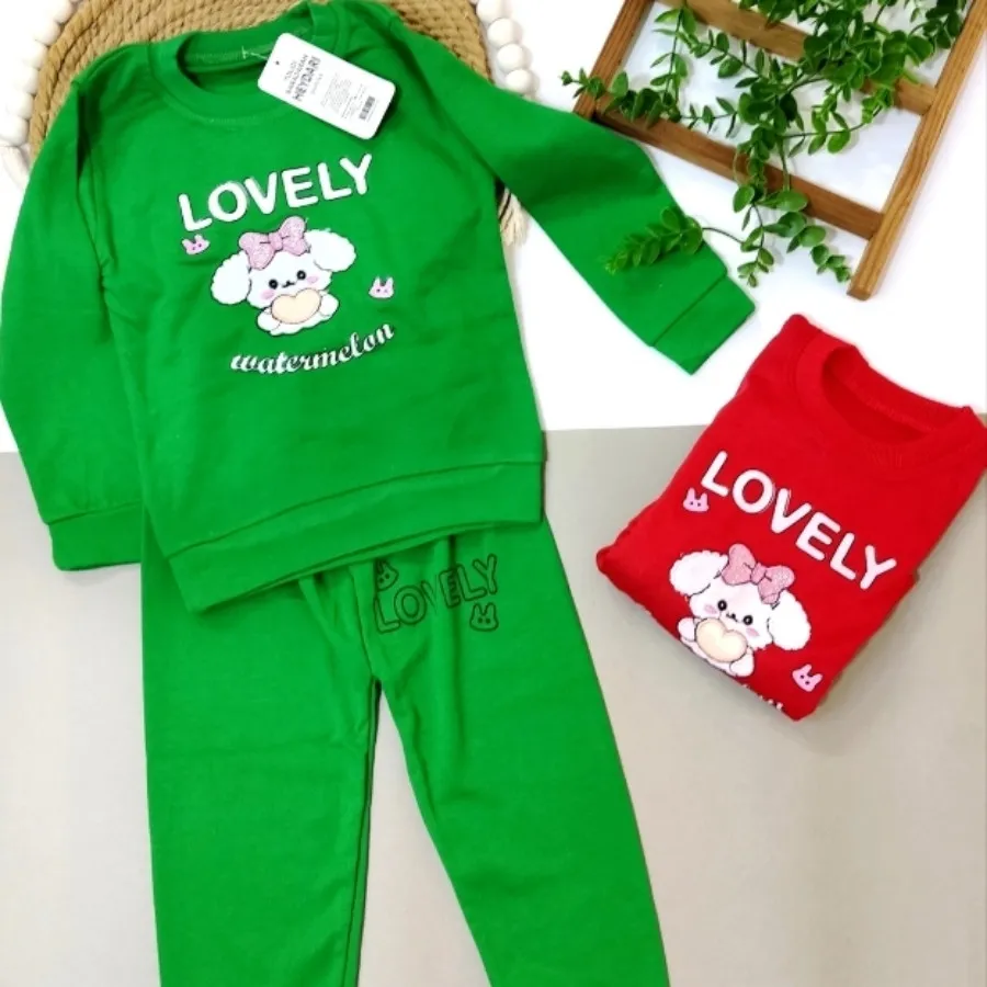 بلوز و شلوار دخترانه Love