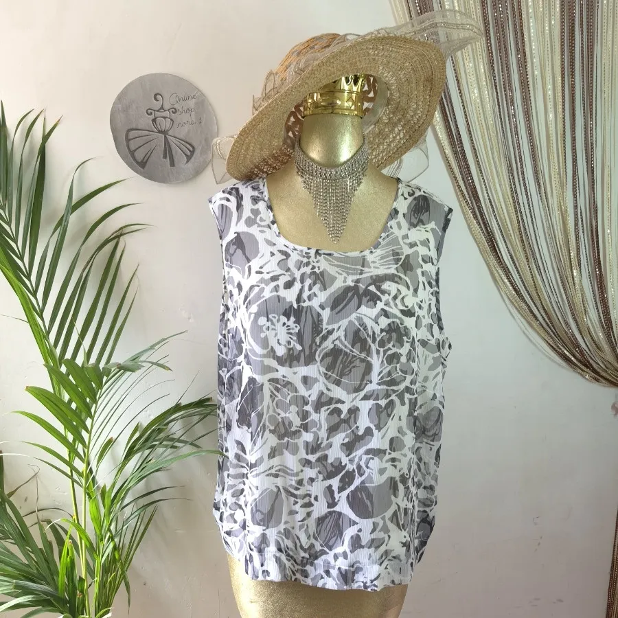 تاپ زنانه توری خنک