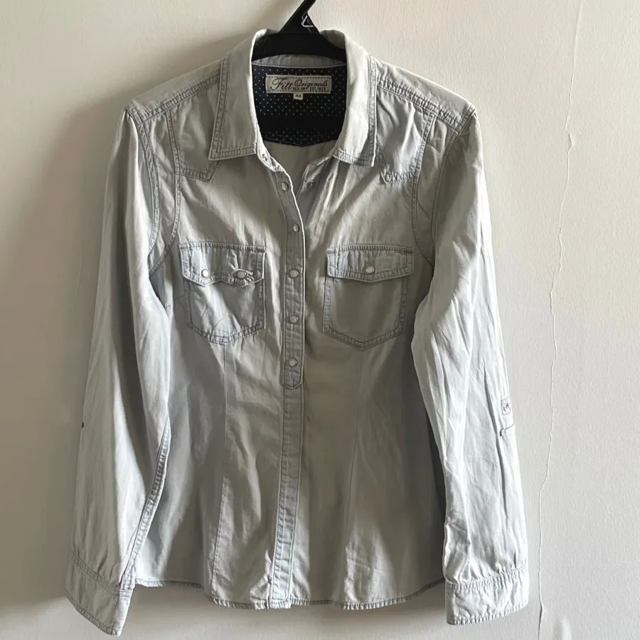 شومیز جین کاغذی