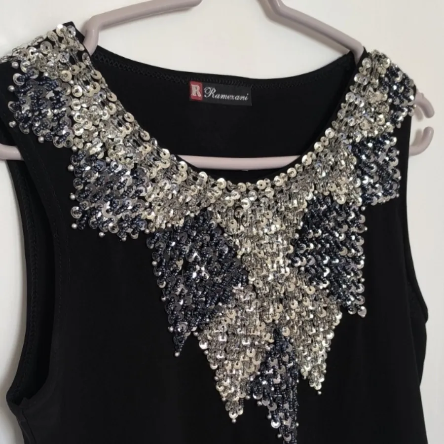 تاپ مشکی مجلسی