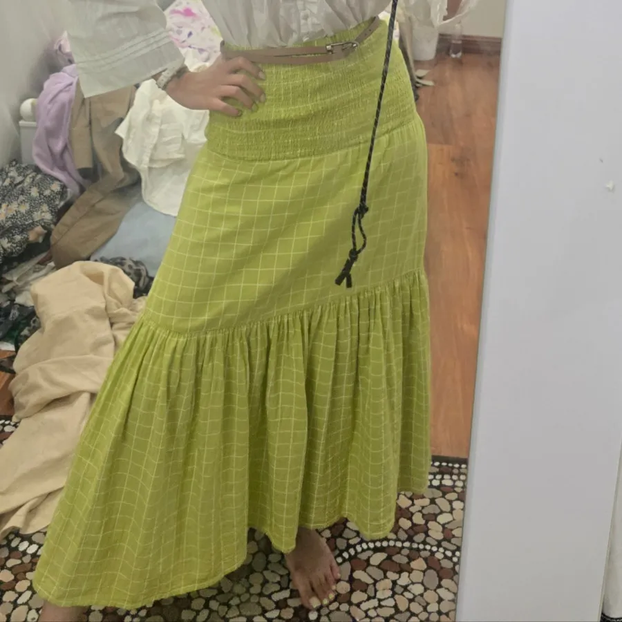 دامن سبز پینترستی