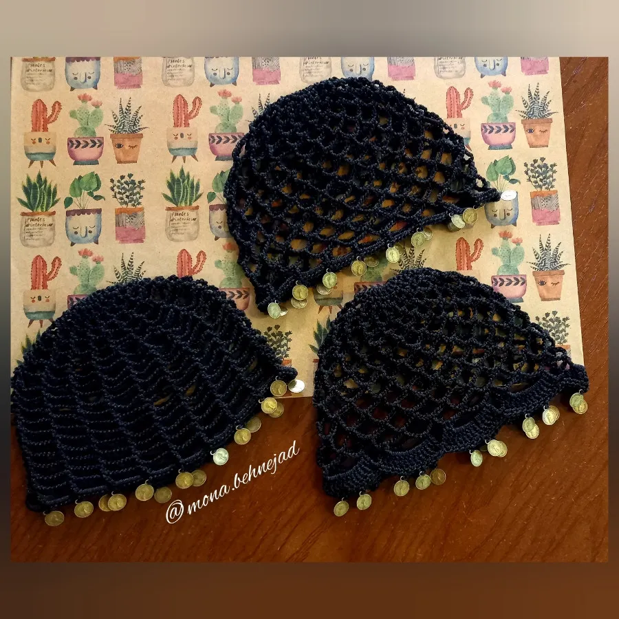 کلاه های تابستانی دستبافت