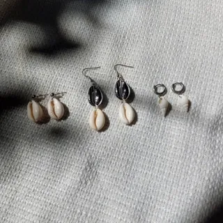 گوشواره صدفی ساحلی