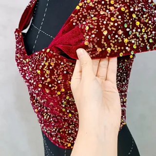 لباس مخمل برای مهمانی