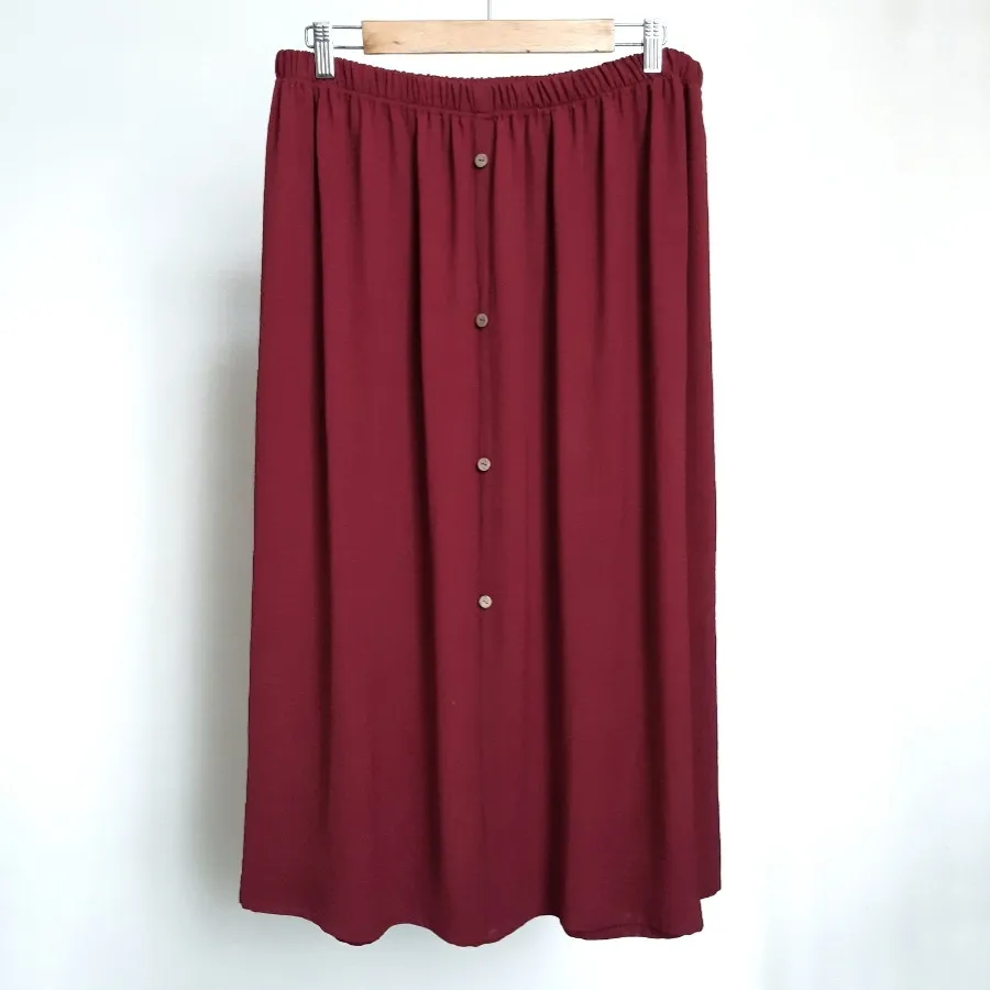 دامن جلو دکمه