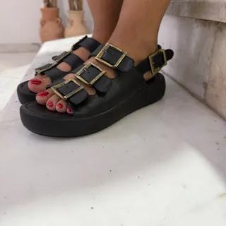 صندل تابستانی چرم