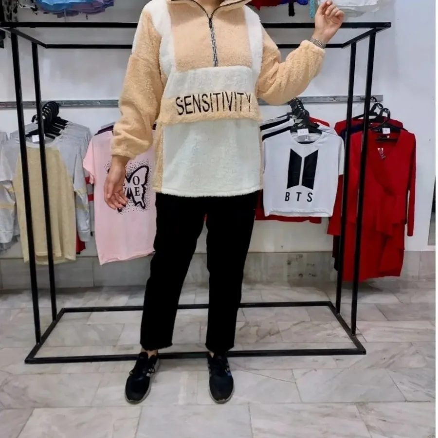 تدی نیم زیپ