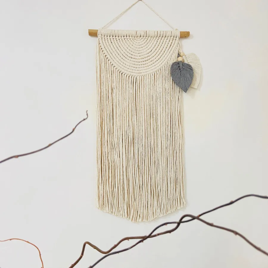 دیوارکوب مکرومه