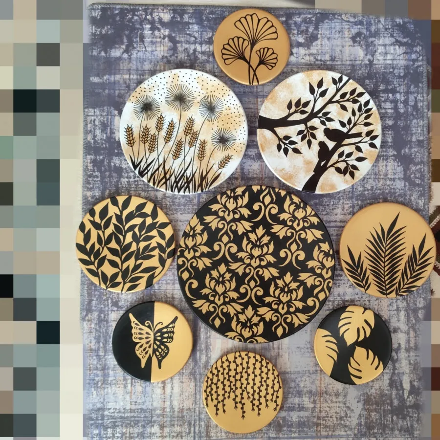 دیوارکوب سفالی