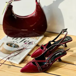 کفش پاشنه 3سانتی زنانه