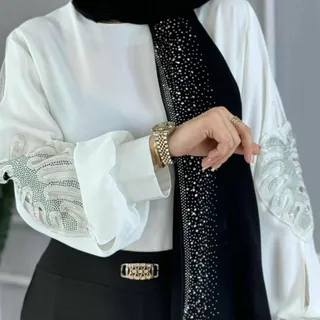 شومیز مجلسی سفید