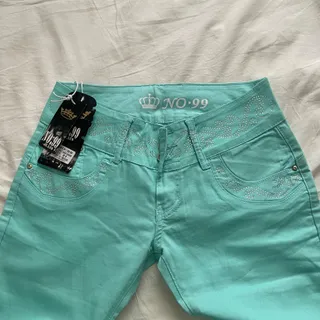 شلوار کتونی نگین دار