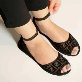 پاپوش کف چرم