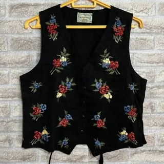 جلیقه زنانه گلدوزی