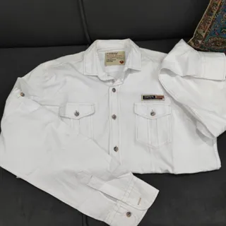 پیراهن پسرانه/مردانه سفید