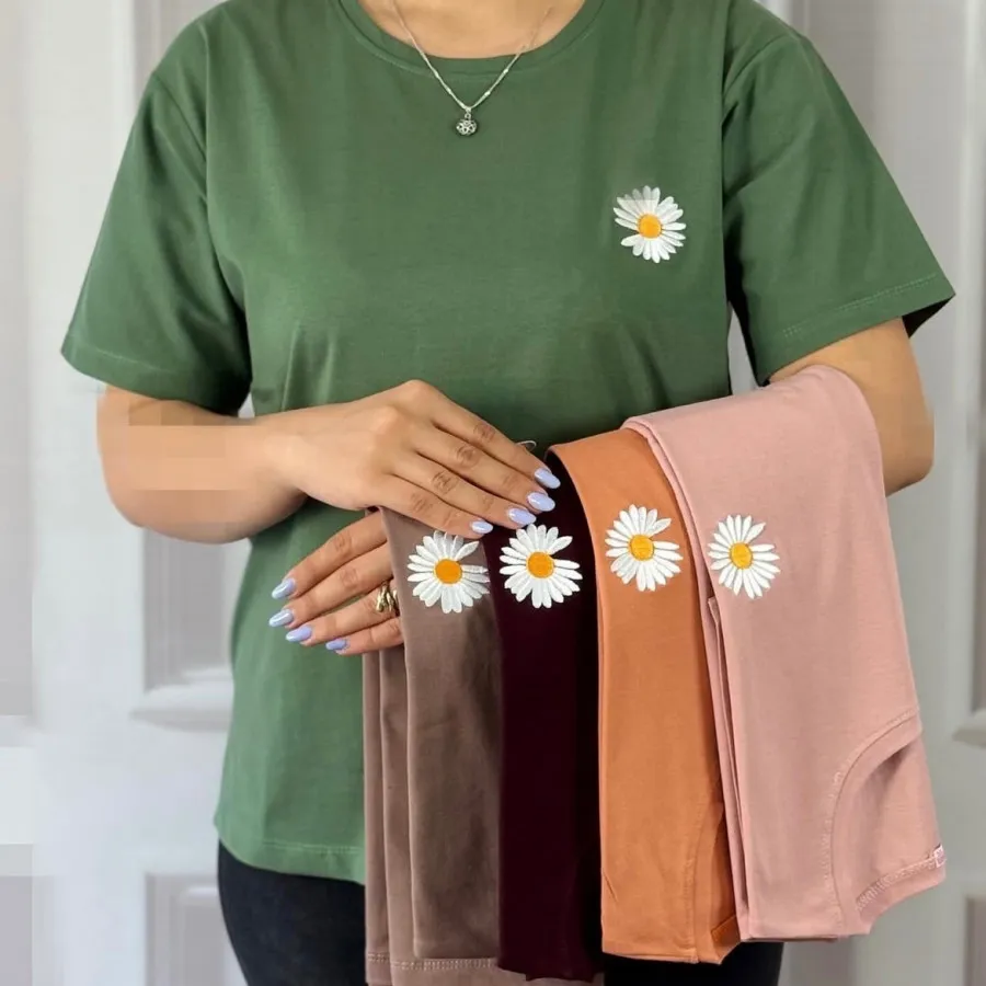 تیشرت نخ پنبه بهاره