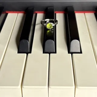 انگشتر نقره سنگ طبیعی