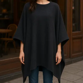 پالتو پانچ بافت