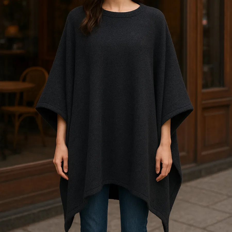 پالتو پانچ بافت